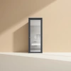 Modern minimalist style interior door, solid wood composite silent bedroom door Application Scenario